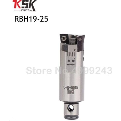 RBH19-25mm Twin-bit double edge Rough Boring Head used for deep holes, for CCMT060204 insert, RBH19-25 boring tool