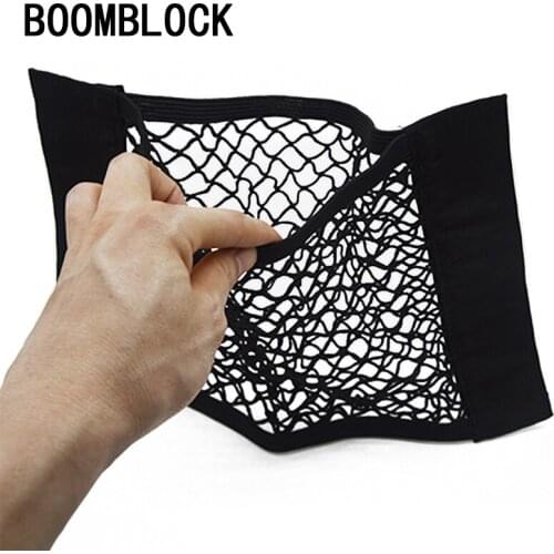 BOOMBLOCK Car Trunk Net luggage For Skoda Octavia 2 A7 A5 Ford Focus 2 3 Fiesta Mondeo Kuga Citroen C4 C5 C3 Styling Accessories