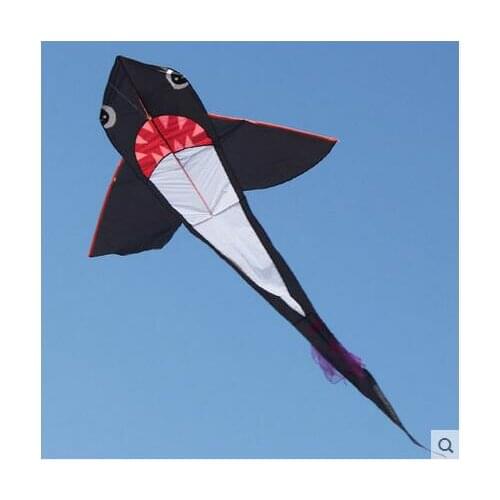 Outdoor Fun Sports 2m Power Shark Kite Factory Outlet With Handle And Line Super Easy To Fly For Beginners