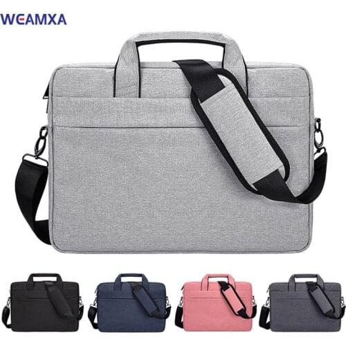 Notebook Bag 13.3 13 14 15 15.6 inch Laptop Casen Sleeve For Macbook Air Pro Huawei Lenovo Computer Shoulder Handbag Briefcase