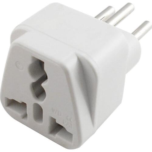 1 PC Universal UK/US/EU to Switzerland Swiss AC Power Plug Travel Adapter Converter