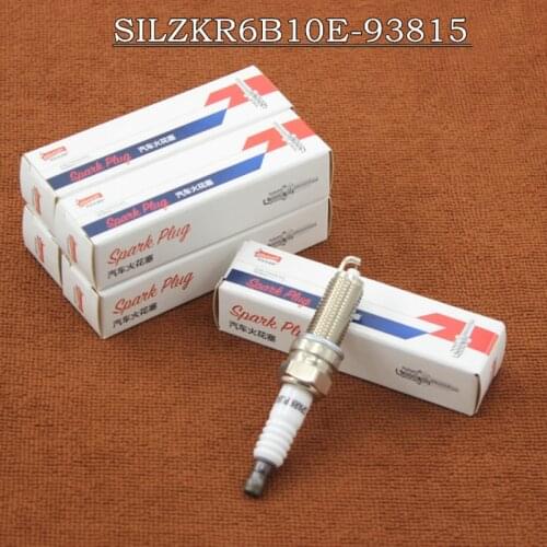 4PCS Iridium Engine spark plug for DFM Dongfeng Fengshen A60 1.6L DFMA16 Engine SILZKR6B10E-93815 (PLEASE TELL CAR VIN)