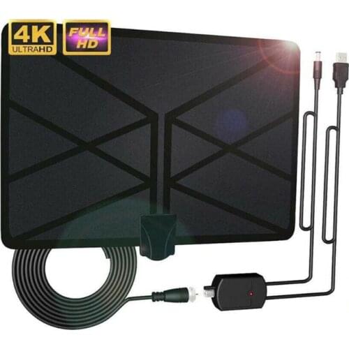 960 mile TV antenna indoor enhanced antenna digital TV 4K DVB-T TV for local broadcast home TV channels