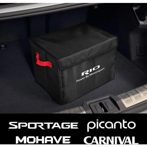 Car Trunk Collapsible Organizer Storage For KIA Sportage Rio Picanto MOHAVE CARNIVAL SELTOS CARENS NIRO CERATO VENGA STINGER K5