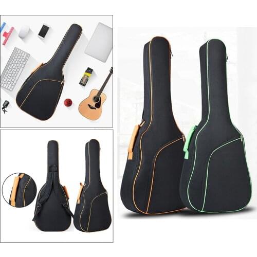 Classica Guitars Storage Carry Case Gig Bag w/ Waterproof 10mm Thick Padding Dual Adjustable Shoulder Strap for Travelling
