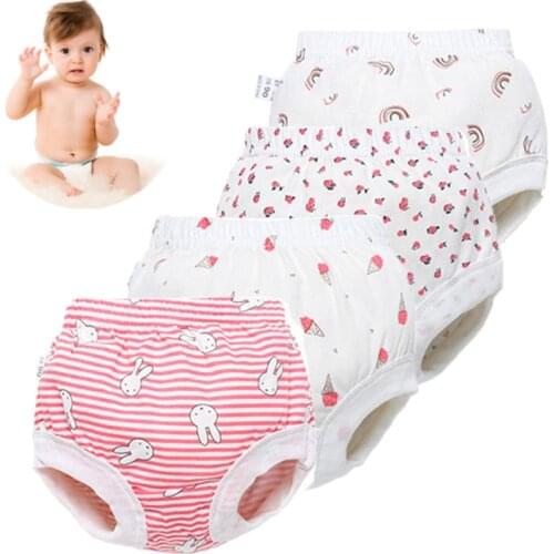 Baby Soft Cotton Panties Girl Briefs Female For Infants Underwear Lovely Underpants Infant Cute Cat Kids shorts Children Nappy