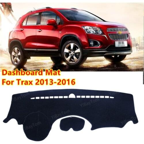 For Chevrolet Trax Tracker Holden 2013- 2016 Anti-Slip Mat Sunshade Dashmat Protect Carpet Dashboard Cover Pad Accessories