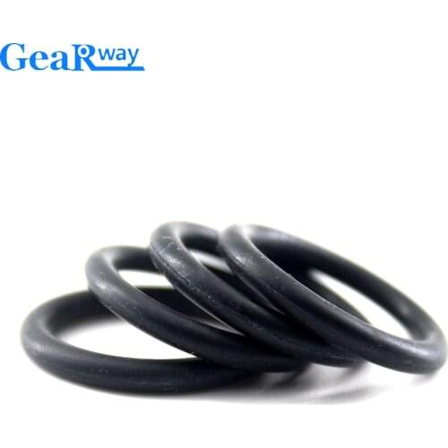 Gearway Black NBR O Ring Seal Gasket 2.4mm thickness O Ring Seal Washer 20.5/21/22/23/24/34/35mm OD 70 Hardness O Ring Sealing