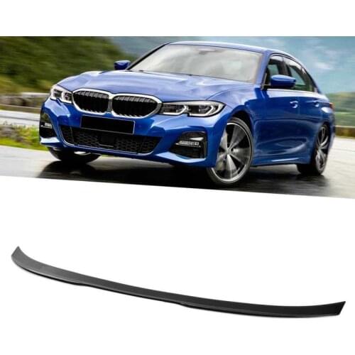Gloss Black for Maxton Style Trunk Lid Spoiler Wing for 3 Series G20 Sedan 2019 Auto accessories