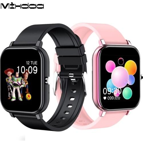 Mixdaa Smart Watch 1.54 inch Bluetooth call music function Heart Rate Blood pressure Smartwatch waterproof Fitness Tracker