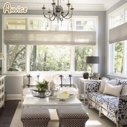 New Modern Customized Curtains Blackout/Light Filtering Curtain Roman Blinds Roman Shades