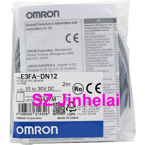 OMRON E3FA-DN11 DN12 DN13 DN14 DN15 Authentic Original Photoelectric Switch NPN 2M