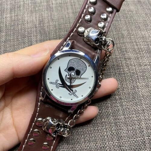 Мужские часы с кожаным ремешком Otex China At AliExpress