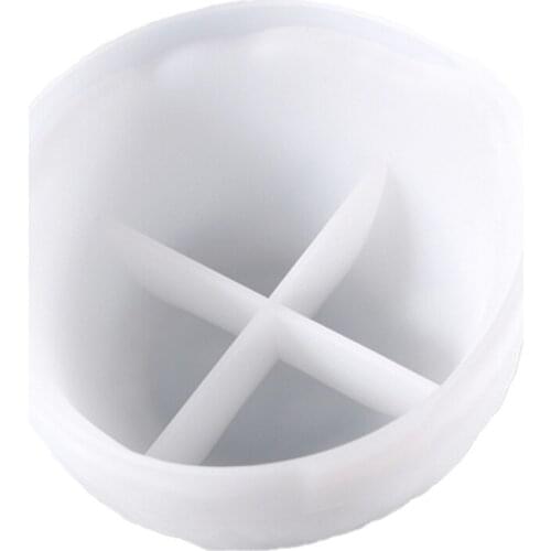 DIY Crystal Epoxy Mold Creative Irregular Fruit Nut Storage Bowl Silicone Mold