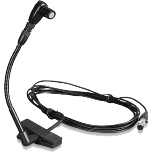 Beta98H/C saxophone trumpet instrument microphone clip mic for shure akg bodypack transmitter wireless system 4 pin mini XLR