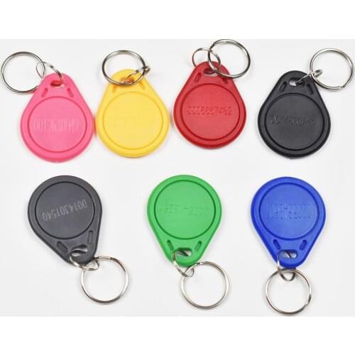 10pcs RFID Tag 125Khz Proximity RFID Card TK4100 Keyfobs Access Control Smart Card