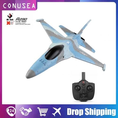 Wltoys A290 F16 RC Plane 2.4G 3Ch Airplane remote control Glider radio control aircraft helicopter 3D/6G System Drone Toy Boy