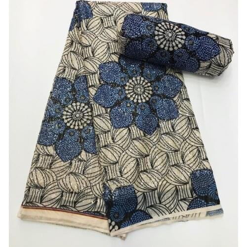 2021 High Quality Sequence Print French Nigerian Sequins Net African Tulle Mesh Lace Fabric For Dress 5 Yards/Lot ZJ0522