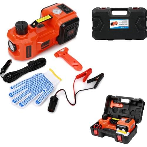 5Ton Lift Jack 12V DC Automotive Car Electric Hydraulic Floor Jack Lift Garage and Emergency Equipment Lifting Tools