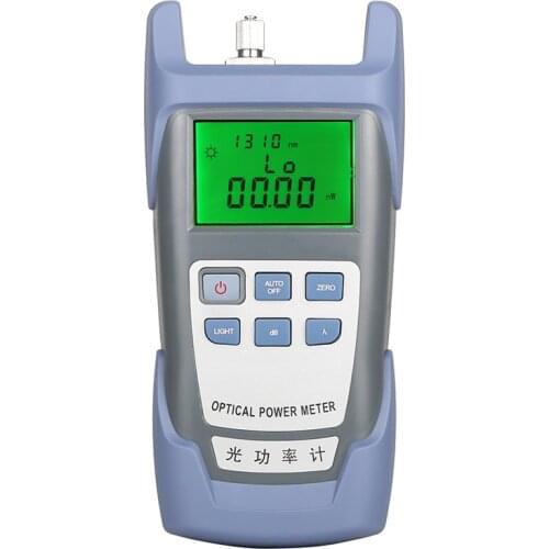 AUA-9 optical power meter -70dBm~+10dBm fiber tester light decay tester light multimeter send SC / FC connector 7 wavelength