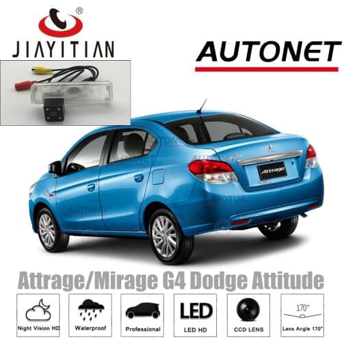 JiaYiTian Rear view Camera for Mitsubishi Attrage/Mirage G4 sedan 2013~2019 Reverse Camera/CCD/Night Vision/License Plate camera