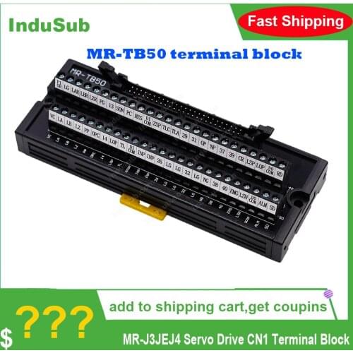 Terminal Block MR-TB50 Junction block MR-J3JEJ4 AC Servco Board NEW in stock