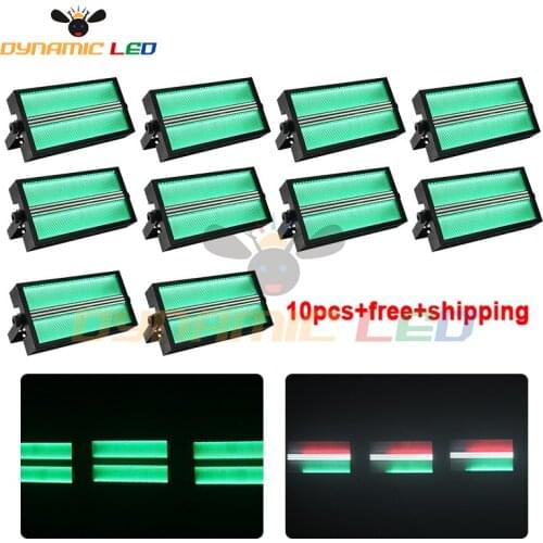 New arrival 10pcs Strobe Led Atomic Light Dmx Control Dj Light Discp Music Led Stage Light RGB 3in1 In Bar For Dj Club And KTV