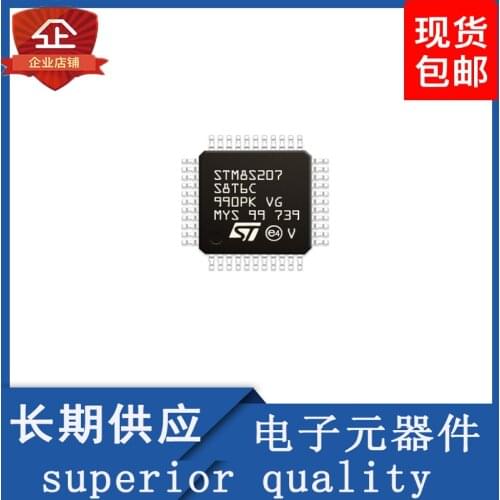 STM8S207S8T6C QFP-80 STM8S QFP-32 chip do Microcontrolador Novo Wriginal IC