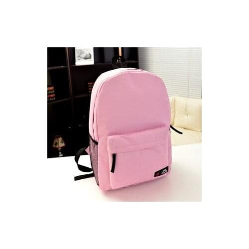 Fall/winter 2021 new solid color backpacks for boys and girls, backpacks and rucksacks for middle school students