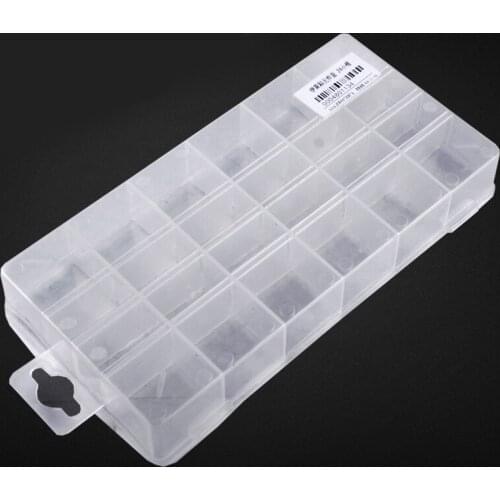 24 Grids Subassembly Wrapper Plastic 200x105x30mm Storage Box