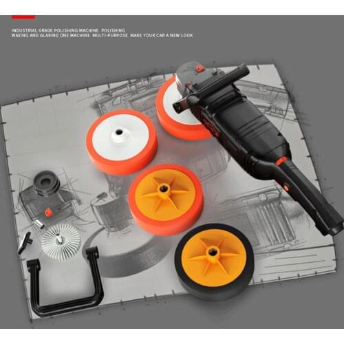 Car polishing machine polishing machine adjustable speed waxing machine mini electric repair tool beauty waxing car paint repair