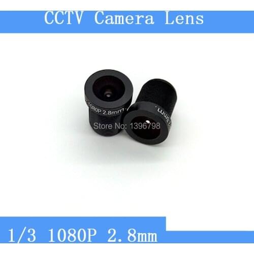 PU`Aimetis Factory direct surveillance camera lens M12 interfaces F2 fixed aperture 1080P 2.8mm CCTV lens