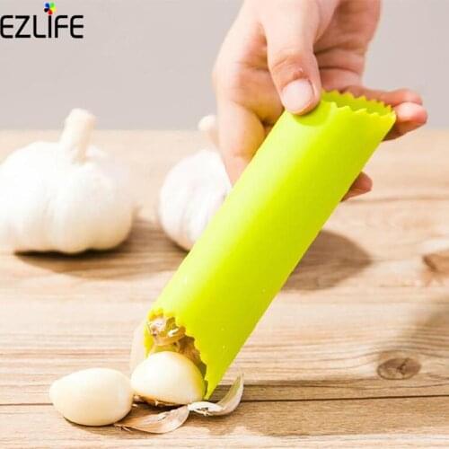 Random 1pcs Colorful Silicone Peeler Kitchen Accessories Gadget Peeling Cooking Lpt4408 Tool Tools Easy Tube Garlic