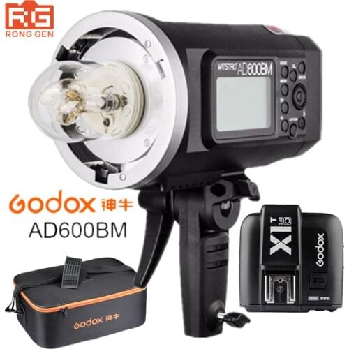 Godox AD600BM 600WS GN87 HSS 1/8000s Outdoor Flash Photography lights Strobe 2.4G Wireless X System X1T-O Trigger for Olympus