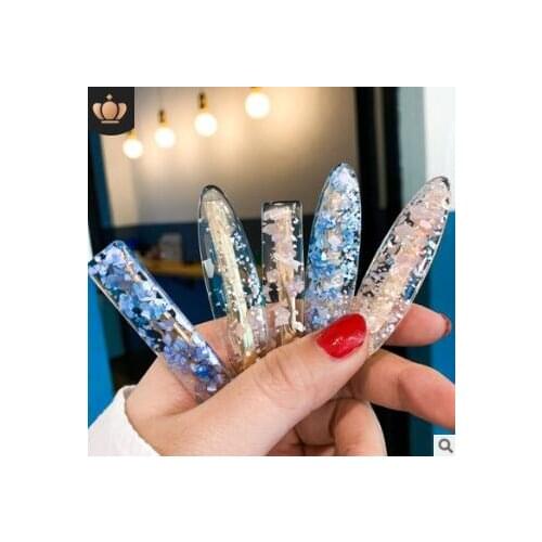 120pcs/lot DIY Multi Shining Acetic Acid Fragments Hair Clips Simple Geometry Hairpins Hair Care Styling Accessories Tools HA744