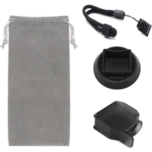 4set FOR DJI OSMO POCKET Wrist Strap Lanyard & Supporting Base & Mini Carry Case & Gimbal Protector Cover Gimbal Accessory