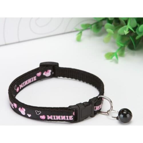 Breakaway Cat Dog Collar Neck Strap Nylon Kitten Puppy Pet With Colorful Bell Puppy Pet Leash Accessories