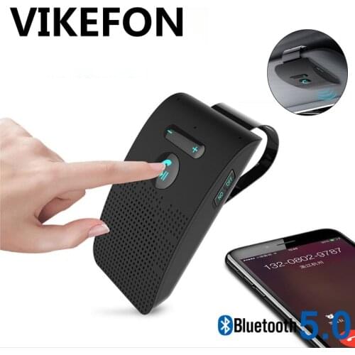 Bluetooth Audio Receiver Car Bluetooth Adapter Handsfree Car Kit Wireless Bluetooth Speaker Phone Sun Visor Clip Speakerphone