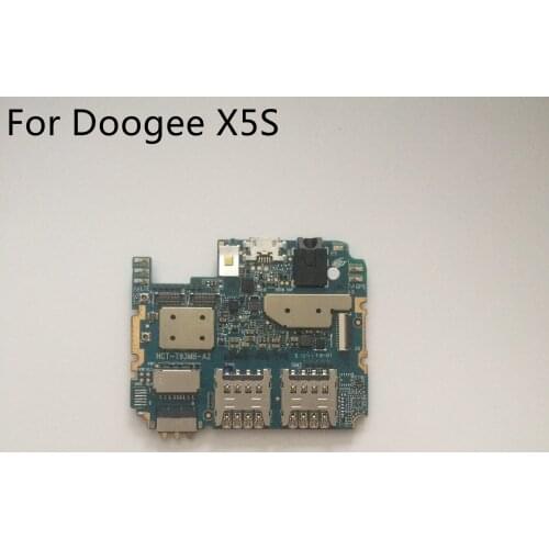 Used Mainboard 2G RAM+16G ROM Motherboard For Doogee X5S 5.0 Inch HD 1280x720 MT6735 Quad Core Smartphone