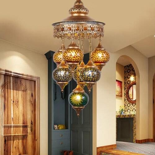 Bohemian Creative Personality Characteristic Restaurant Chandelier Exotic Style Coffee Bar Chandelier