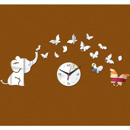 Big Acrylic wall clock modern design Multi-piece set home diy decor watch Living Room limited time-limited