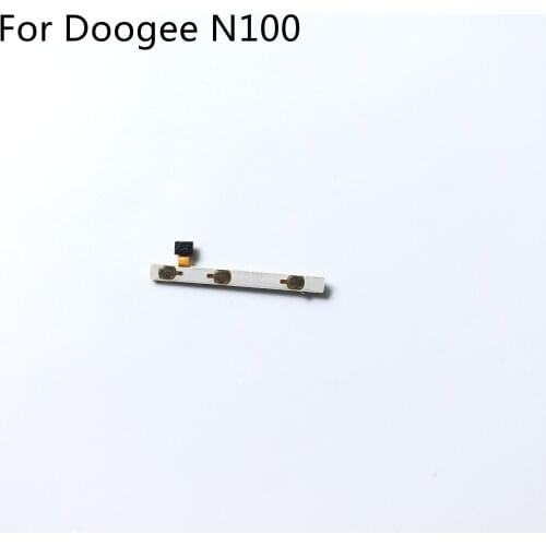 DOOGEE N100 Used Power On Off Button+Volume Key Flex Cable FPC For DOOGEE N100 MT6763 Octa Core 5.9inch 1080*2160 Smartphone