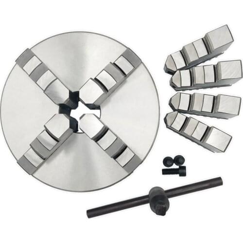 K12 125 Four-jaw Self-centering Chuck Four-jaw Chuck 125mm Jaw Positive Claw Anti-claw With Global Chuck