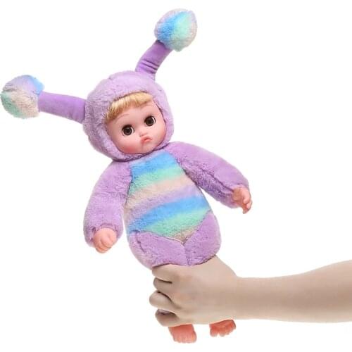 16inch Soft Plush Silicone Doll Music Quality Interactive Peluche Bebe Reborn Dolls Brinquedos Eyes Blink Puppy poupee Doll
