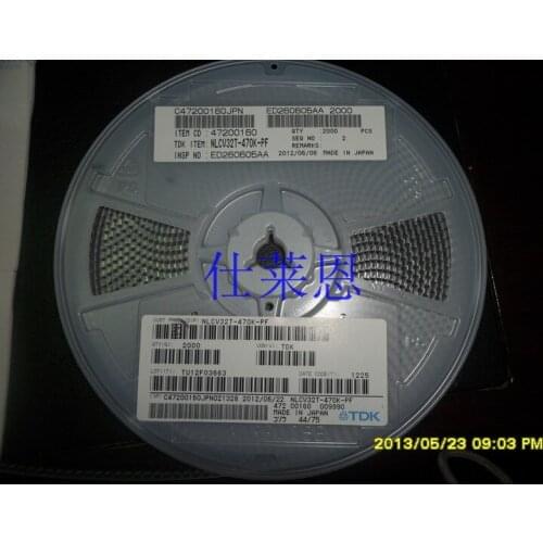 NLCV32T-470K-PF TDK Chip inductor winding 3225 1210 47uH 180mA