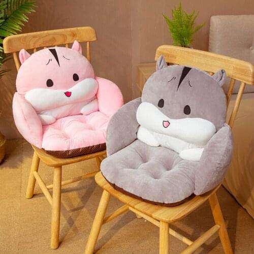 New Kawaii Animals Plush Toy Stuffed Soft Sofa Hamster Cushion Pillow Baby Kids Girls Bear Toys Birthday Gift
