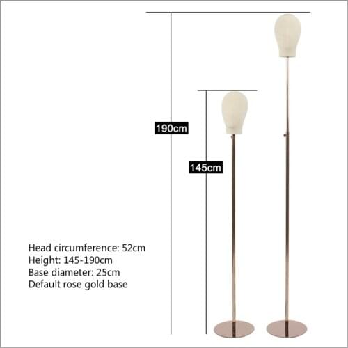 Floor Display Stand Art Simple Men Women Hats Wig Display Props Hat Rack Wigs Display Stand Adult Hat Rack Abstract Head Mold