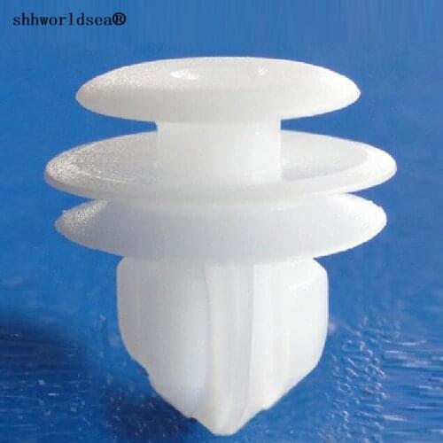 Shhworldsea car plastic clip and auto fasteners garnish moulding retainer for toyota for honda for lexus