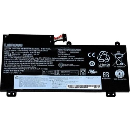 UGB genuine Replacement New Lenovo ThinkPad S5 E560p 00HW041 Laptop Battery