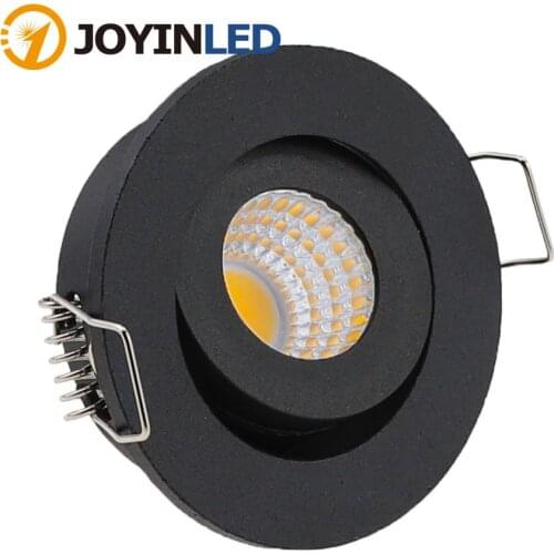 IP65 MINI Recessed LED Waterproof Dimmable COB Downlight Outdoor 3W AC90-260V/DC12V LED Ceiling Spot Light LED Ceiling Lights